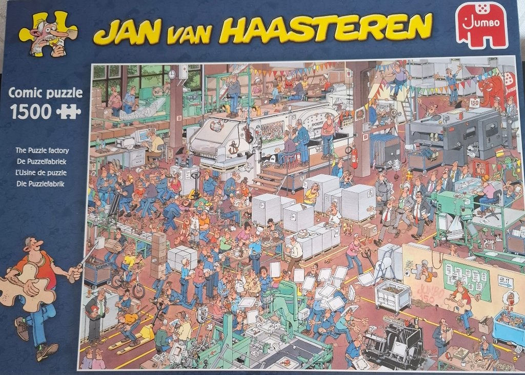 Jan van Haasteren, Ophalen of Verzenden, 500 t/m 1500 stukjes, Zo goed als nieuw, Legpuzzel
