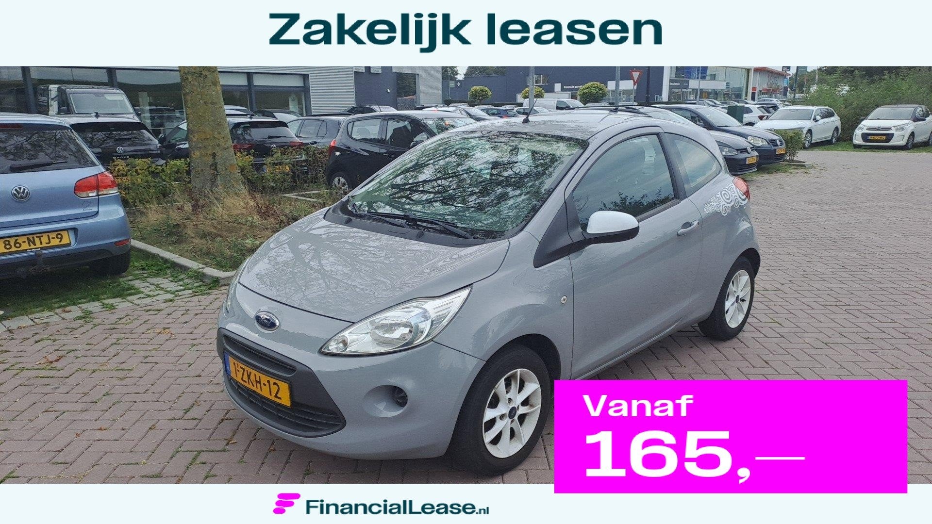 Ford Ka 1.2 Style start/stop, Voorwielaandrijving, 12 maanden, Stof, Gebruikt