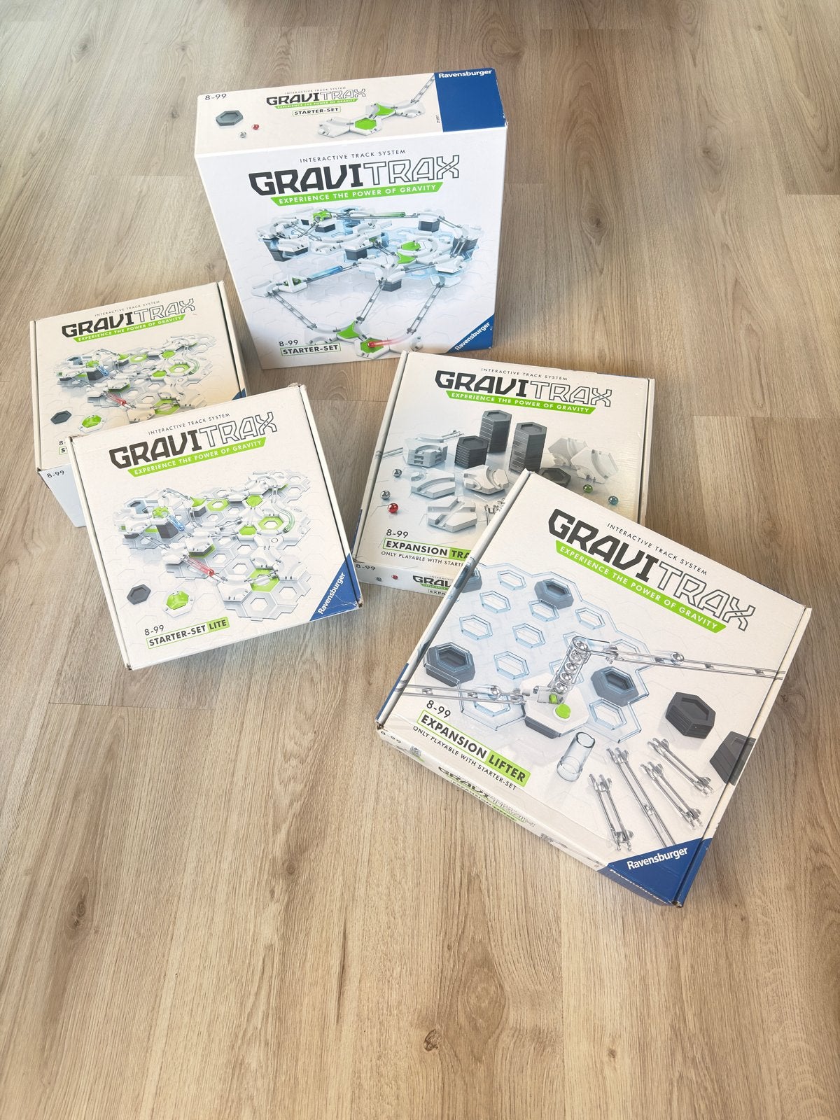 GraviTrax Starter Sets en Uitbreidingen - Zo goed als nieuw, Ophalen, Zo goed als nieuw, Bouwen