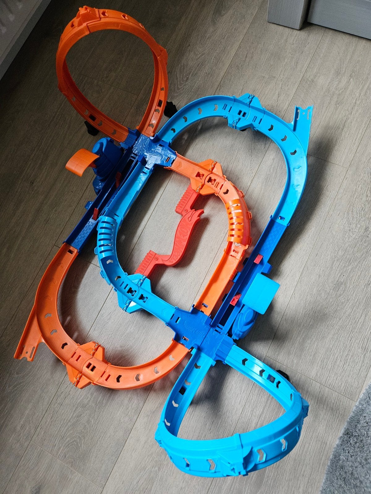 Hot Wheels Racebaan - Blast Launch Face-Off, Ophalen, Met looping, Racebaan, Gebruikt