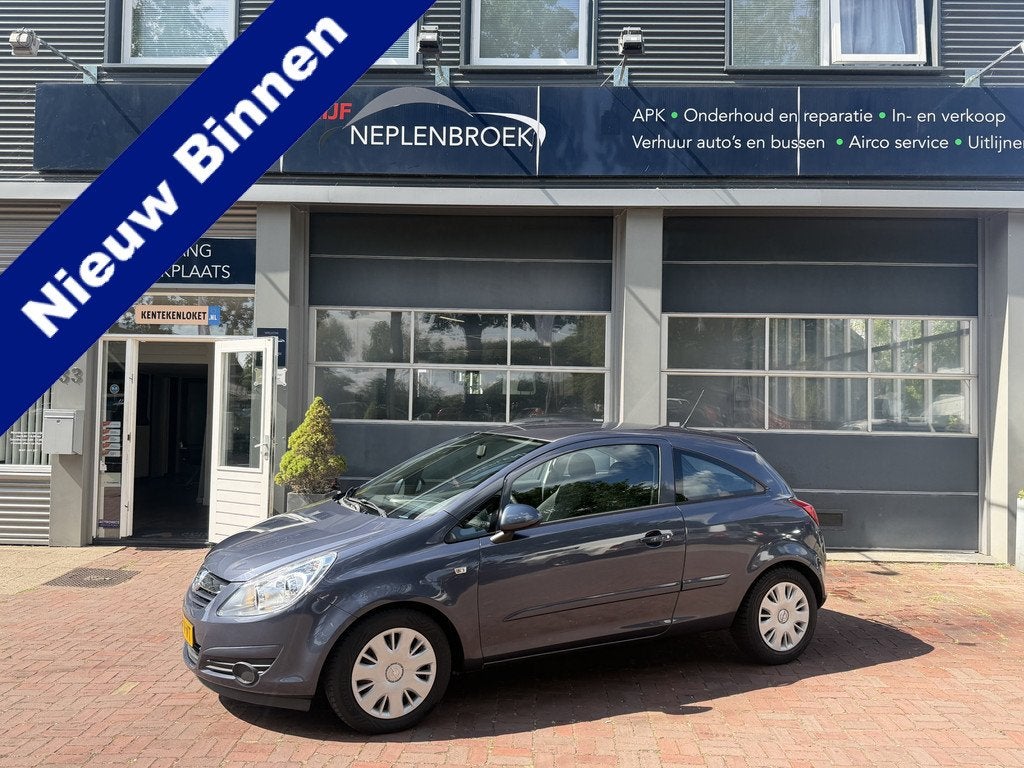 Opel Corsa 1.2-16V Enjoy Automaat,Airco,Cv,Electr.ramen Deal, Auto's, 4 cilinders, 82 pk, 1229 cc, Origineel Nederlands