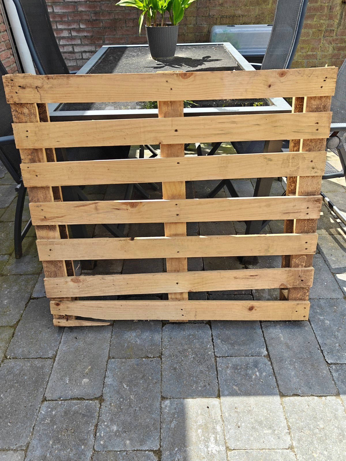Gratis houten pallet, Doe-het-zelf en Verbouw, Hout en Planken, Ophalen, Gebruikt, 50 mm of meer, Minder dan 200 cm