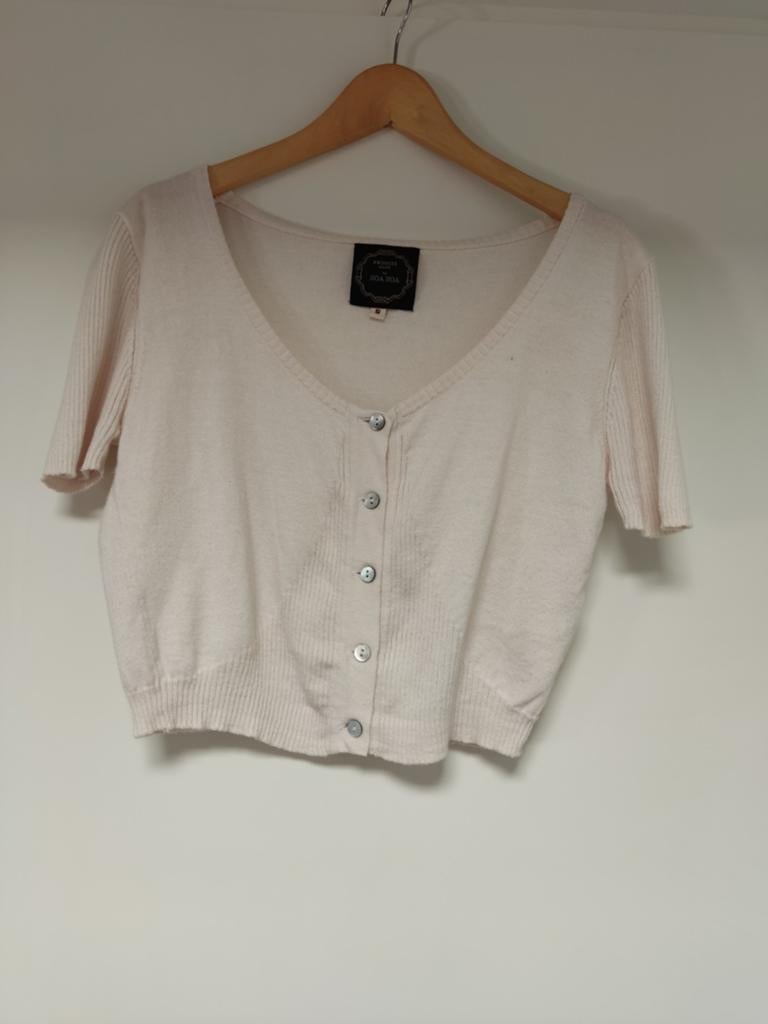 Lichtroze vestje maat s, Kleding | Dames, Truien en Vesten, Ophalen of Verzenden, Gedragen, Maat 36 (S), Roze