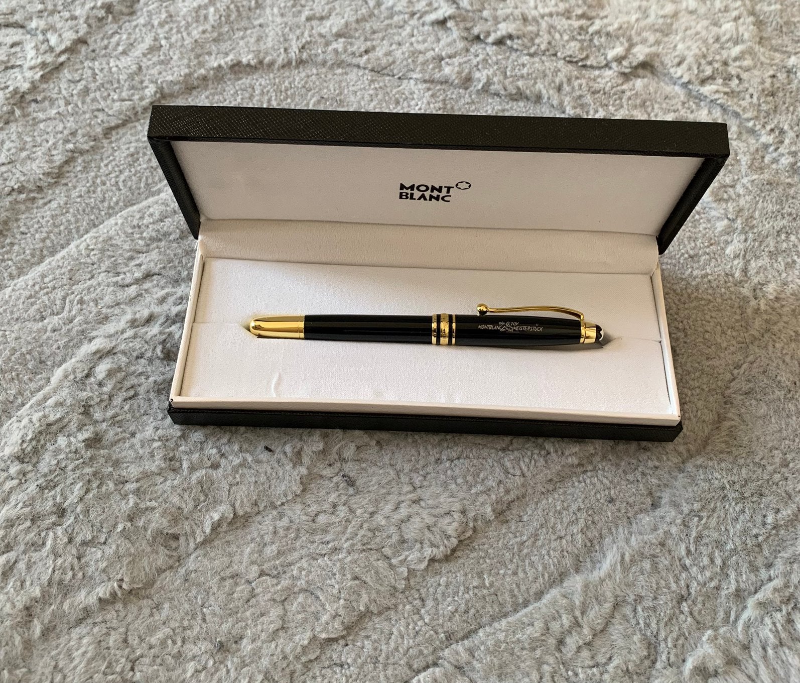 MontBlanc Pen, Verzamelen, Pennenverzamelingen, Verzenden, Overige typen, Met doosje, Zo goed als nieuw