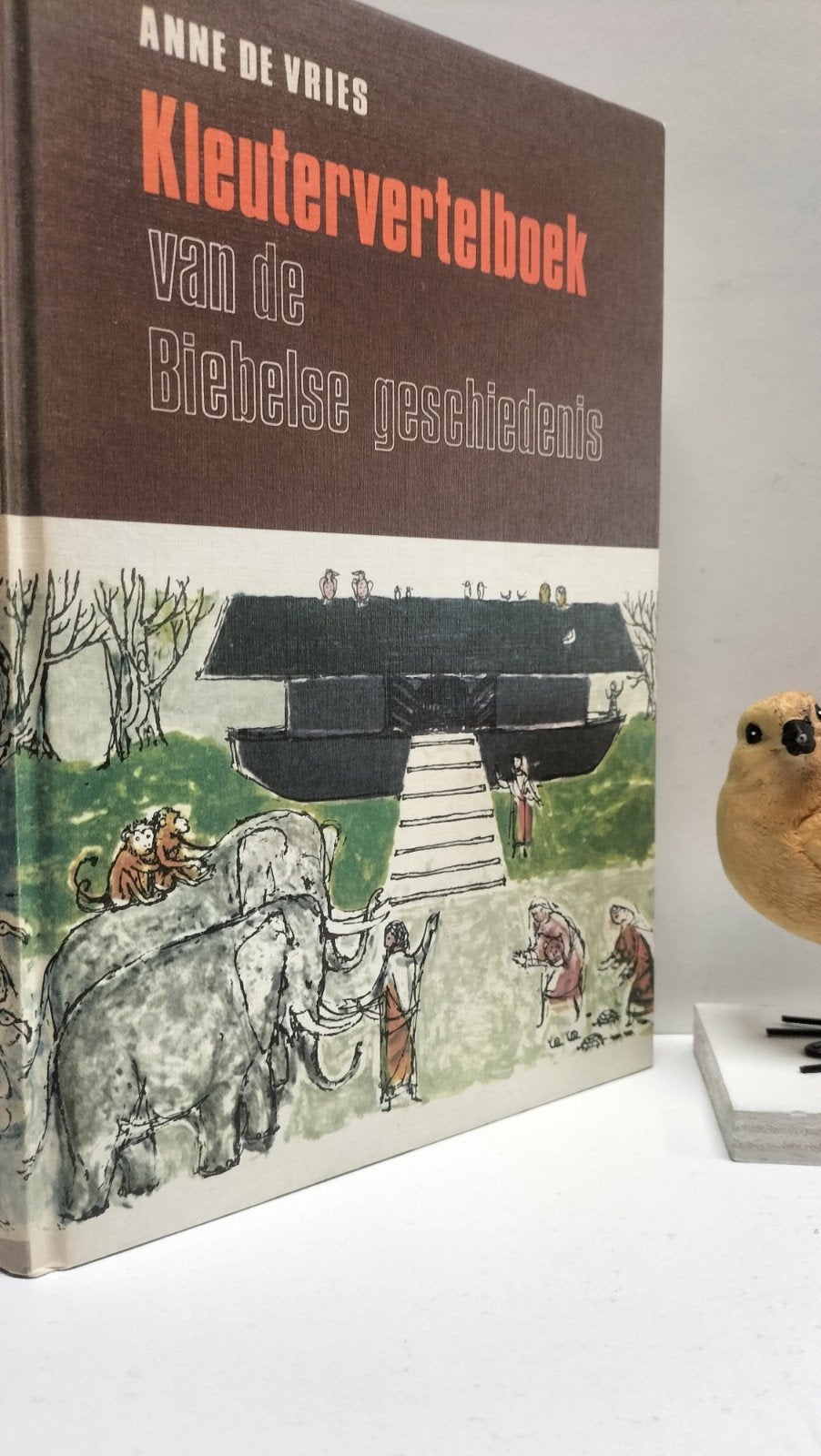 Vries, Anne de; Kleutervertelb vd Biebelse gesch (in Drents), Ophalen of Verzenden, Gelezen, Christendom | Protestants