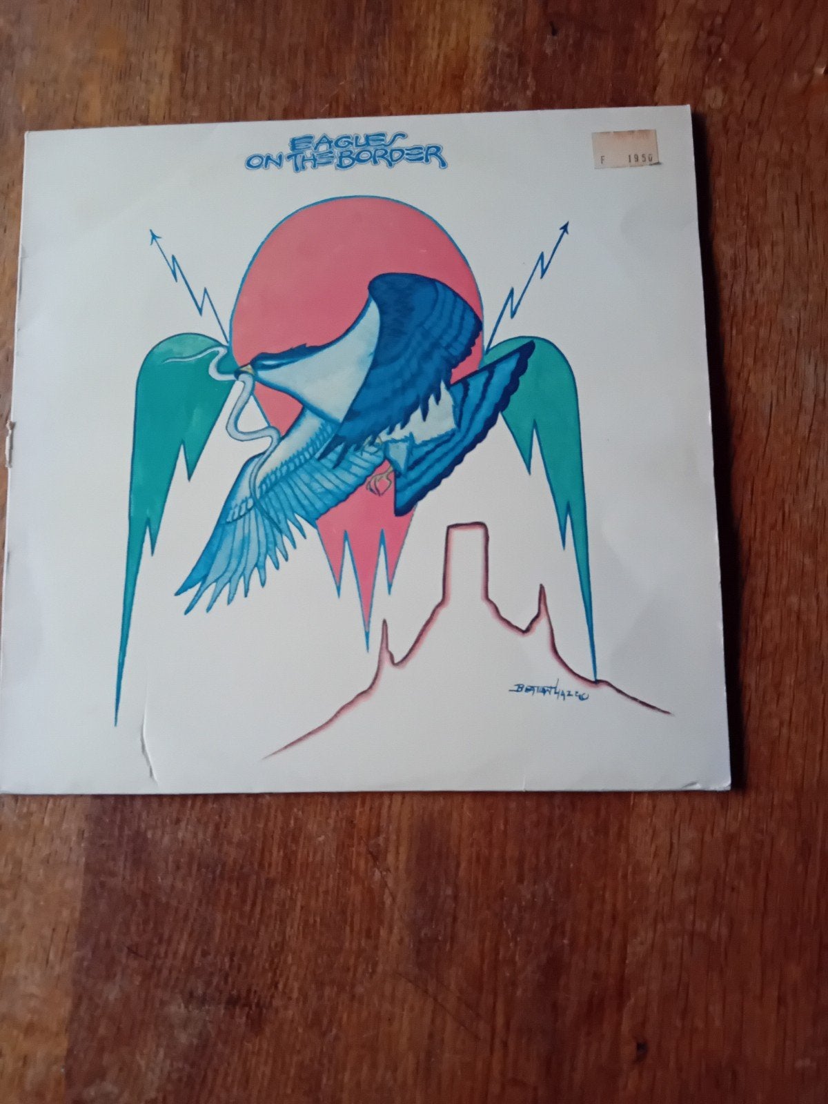 Eagles - On The Border LP (1974), LP, Rock, Gebruikt, Originele persing