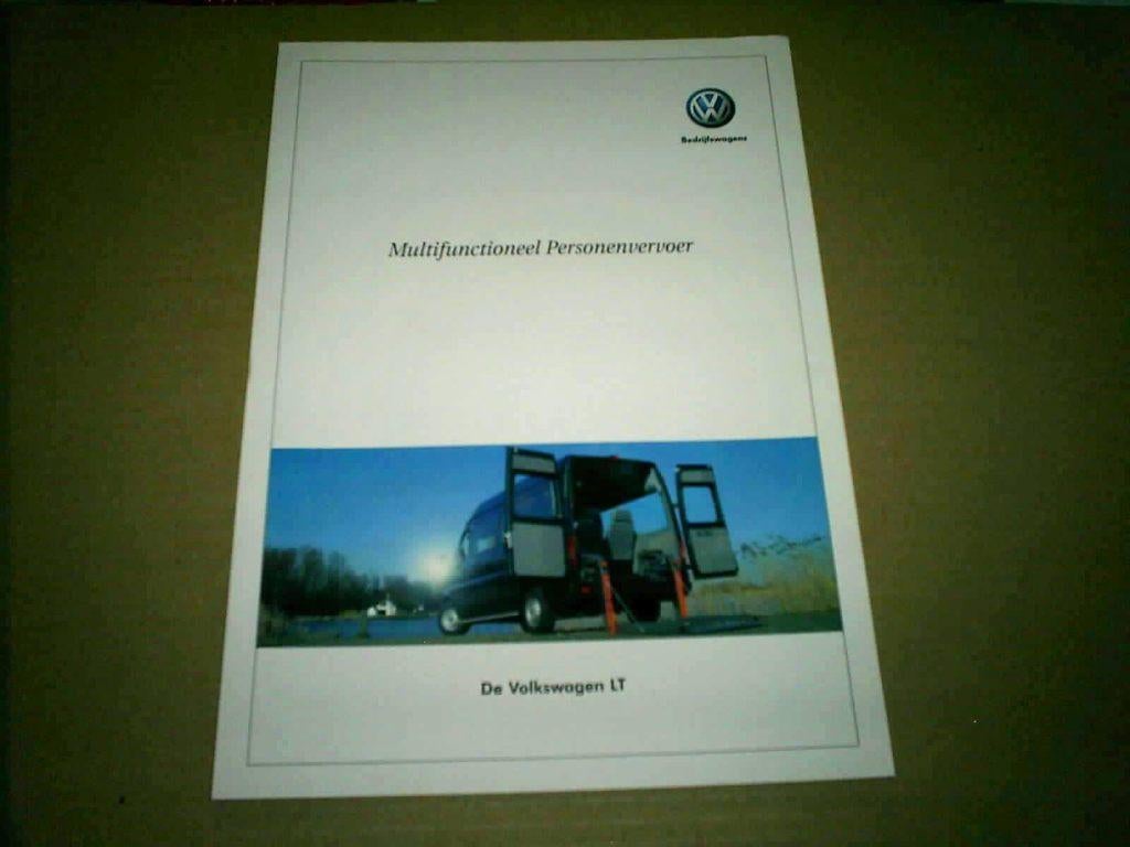 VW LT Multi Functioneel Personen Vervoer 3 / 2003 2 pag., Verzenden, Zo goed als nieuw, Volkswagen