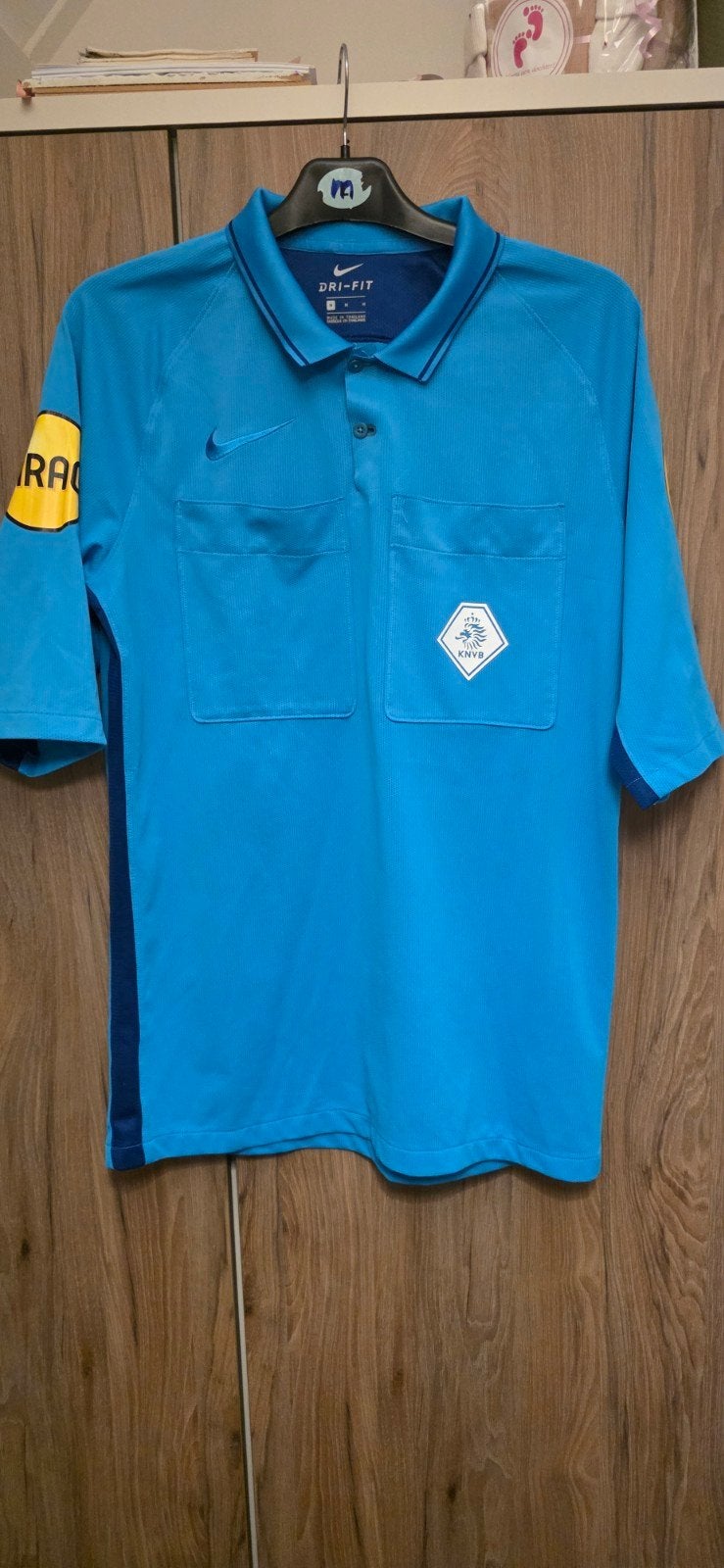 Knvb Scheidsrechtershirt - Zo goed als nieuw, Maat XL, Ophalen of Verzenden, Gebruikt, Shirt