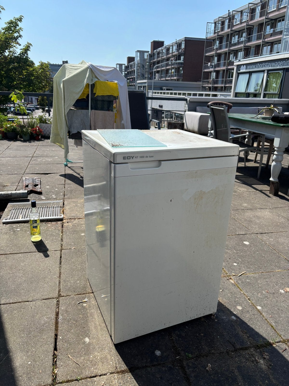 Compacte EDY KT 1600 de luxe koelkast, 75 tot 100 liter, 45 tot 60 cm, Ophalen, 85 tot 120 cm