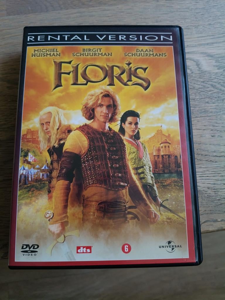 Floris - De Film (DVD) met Michiel Huisman, Vanaf 6 jaar, Ophalen of Verzenden, Zo goed als nieuw