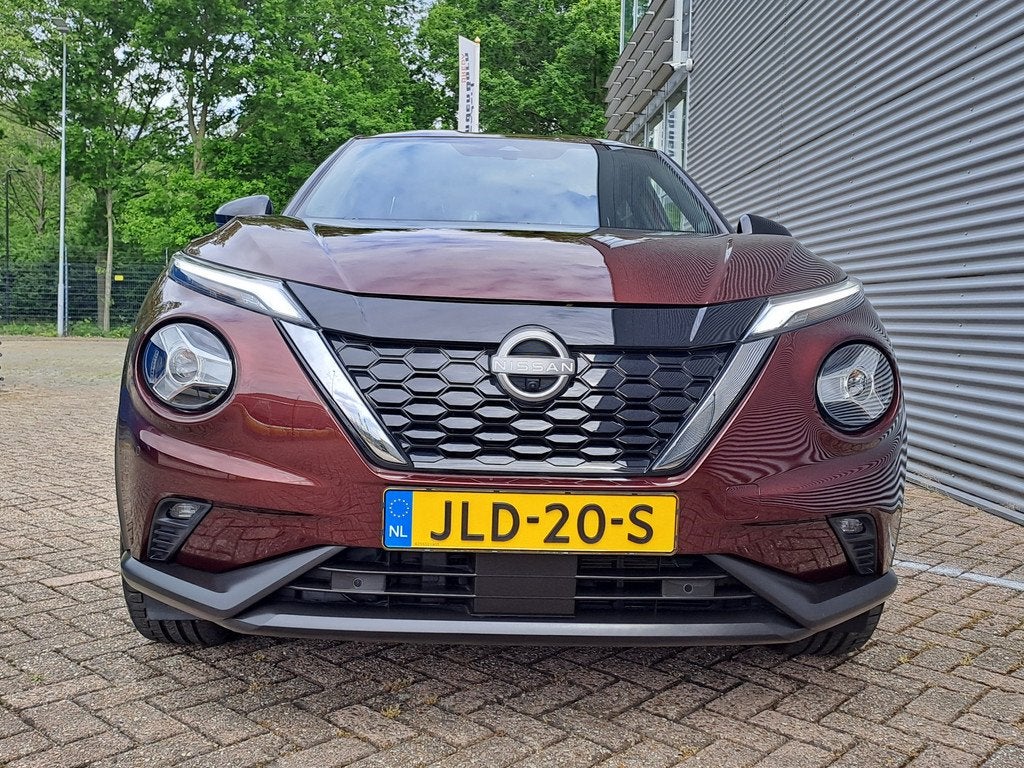 Nissan Juke 1.6 Hybrid Tekna | Automaat | 360 Camera | Hybri, Auto's, Nissan, 12 maanden, 1300 kg, Gebruikt, Leder
