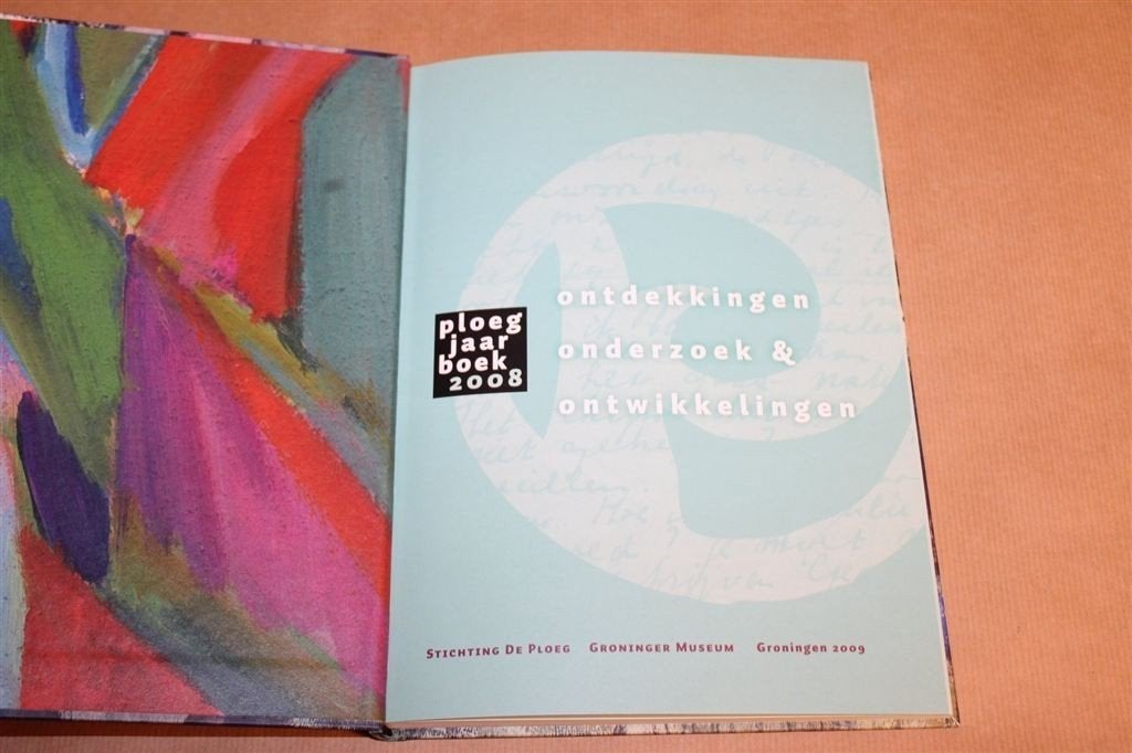Ploeg Jaarboek 2008 — Moderne Kunst Groningen 1945-1962, Ophalen of Verzenden, Zo goed als nieuw