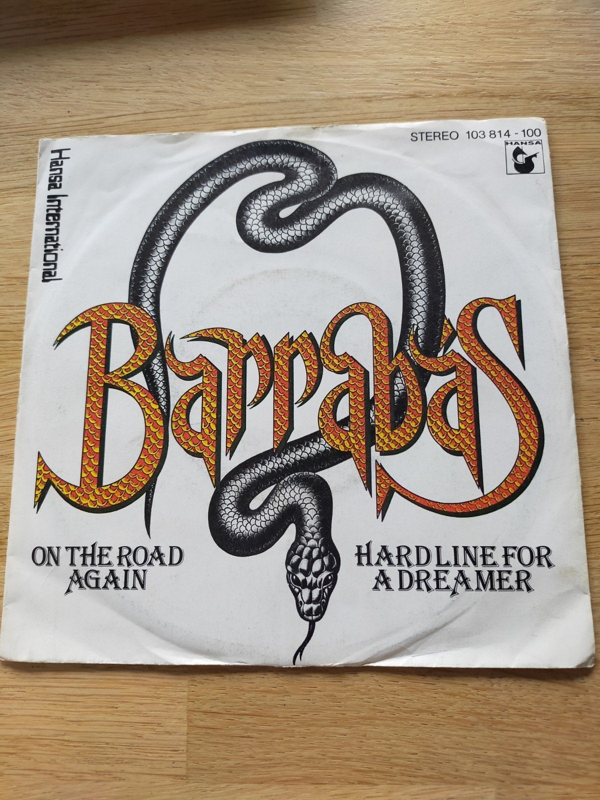 Barrabas , on the road again, Ophalen of Verzenden, Zo goed als nieuw, Pop