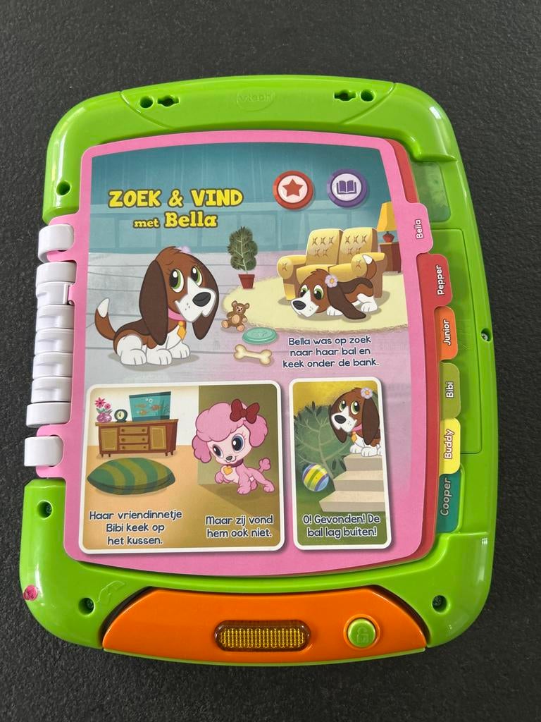 VTech Zoek & Vind met Bella - Interactief Leerboek, Kinderen en Baby's, Speelgoed | Vtech, Ophalen of Verzenden, Gebruikt, 2 tot 4 jaar
