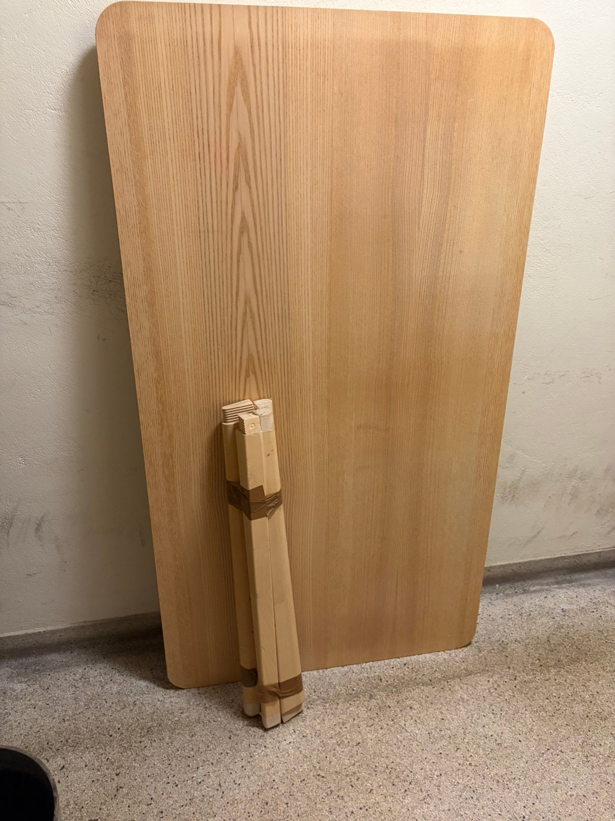 Essenhouten Ikea tafel LISBOA, Huis en Inrichting, Ophalen, Gebruikt