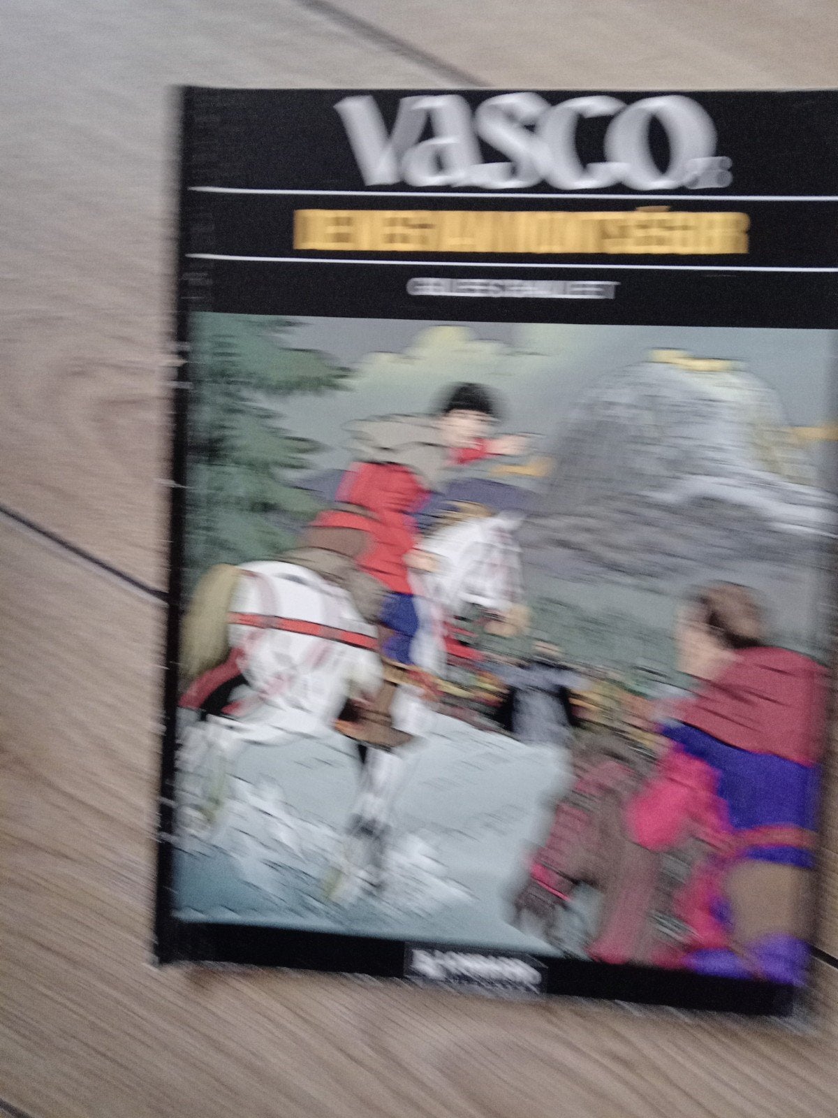 Vasco stripboeken - De Duivel en de Kathaar, Goud en Wapens, Ophalen of Verzenden, Meerdere stripboeken, Gilles Chaillet, Gelezen