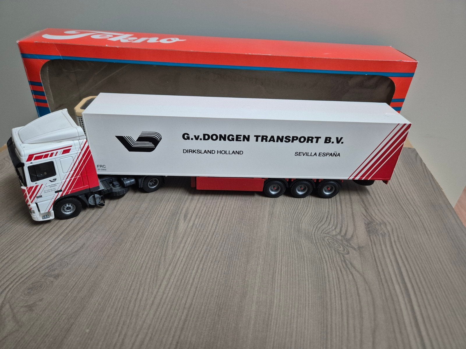 DAF 95 XF Space-cab met koeloplegger, Ophalen of Verzenden, Nieuw, Bus of Vrachtwagen, Tekno