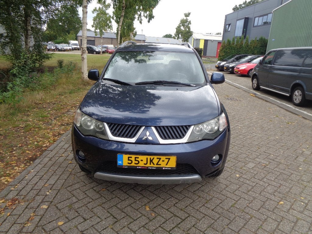Mitsubishi Outlander 2.4 MPI 125KW 2009 Blauw 4x4, Voorwielaandrijving, Stof, Outlander, 4 cilinders