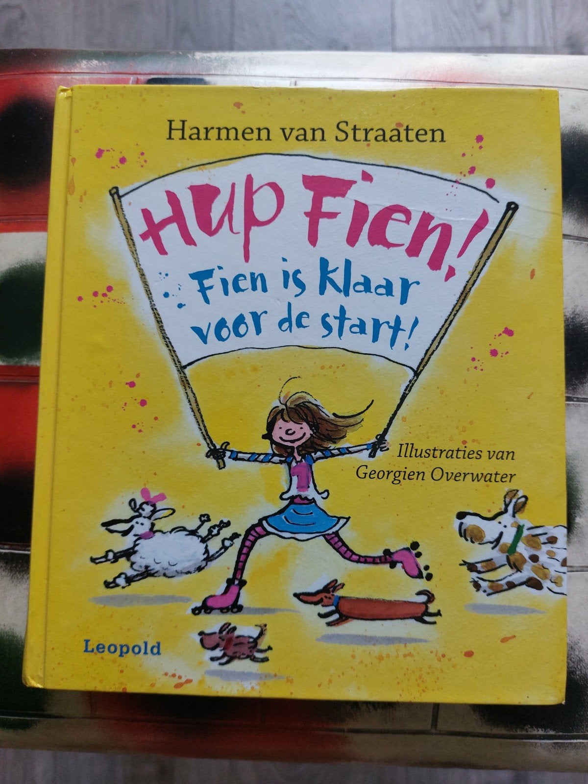 Hup Fien! Fien is klaar voor de start! - Harmen van Straaten, Ophalen of Verzenden, Gelezen, Harmen van Straaten, Fictie