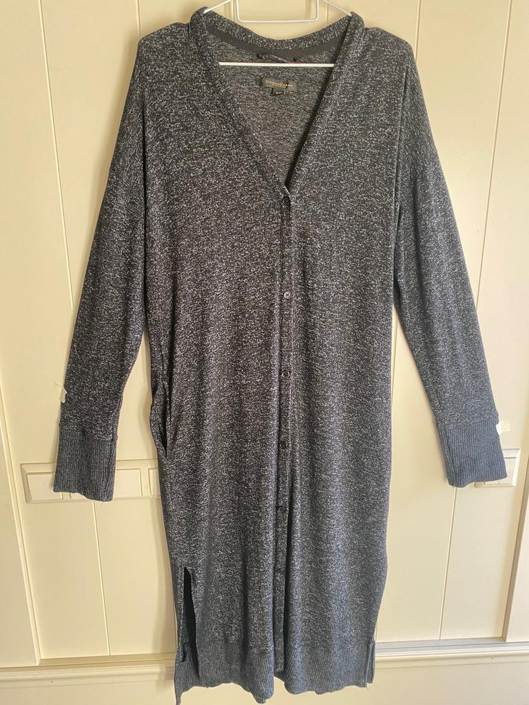 Lange trui Donna Karan, Ophalen of Verzenden, Zo goed als nieuw, Maat 38/40 (M), Grijs