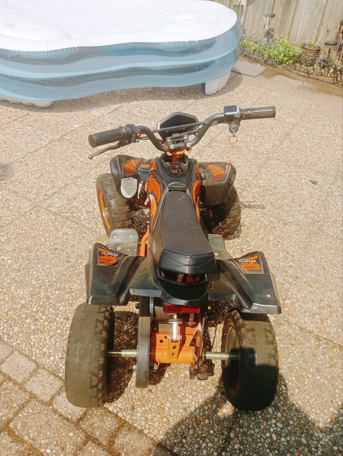 Quad electrische nieuwe accu s, Fietsen en Brommers, Minibikes, Midibikes en Pitbikes, Gebruikt, Overige typen, Ophalen of Verzenden