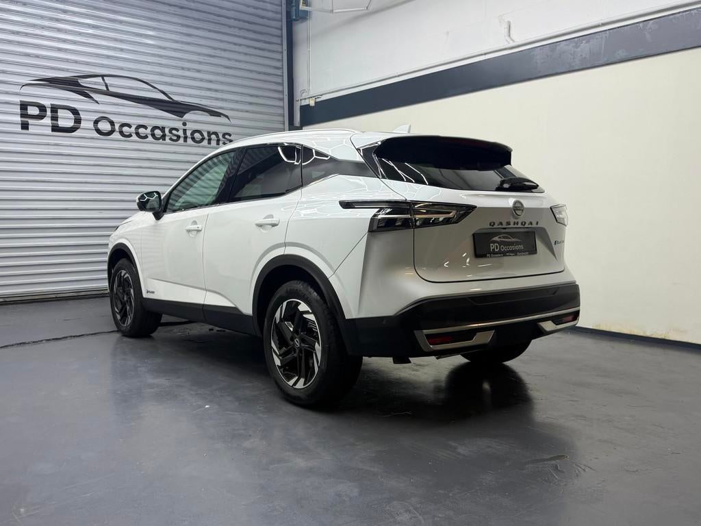 Nissan Qashqai 1.5 e-Power N-Connecta - Pano - Half leer - E, Zwart, Leder en Stof, Origineel Nederlands, Bedrijf