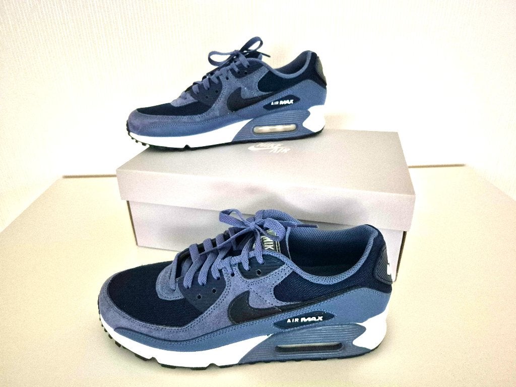Nike Air Max 90 "Diffused Blue" Mt. 42,5 (nieuw), Kleding | Heren, Schoenen, Ophalen, Blauw, Sneakers of Gympen, Nieuw