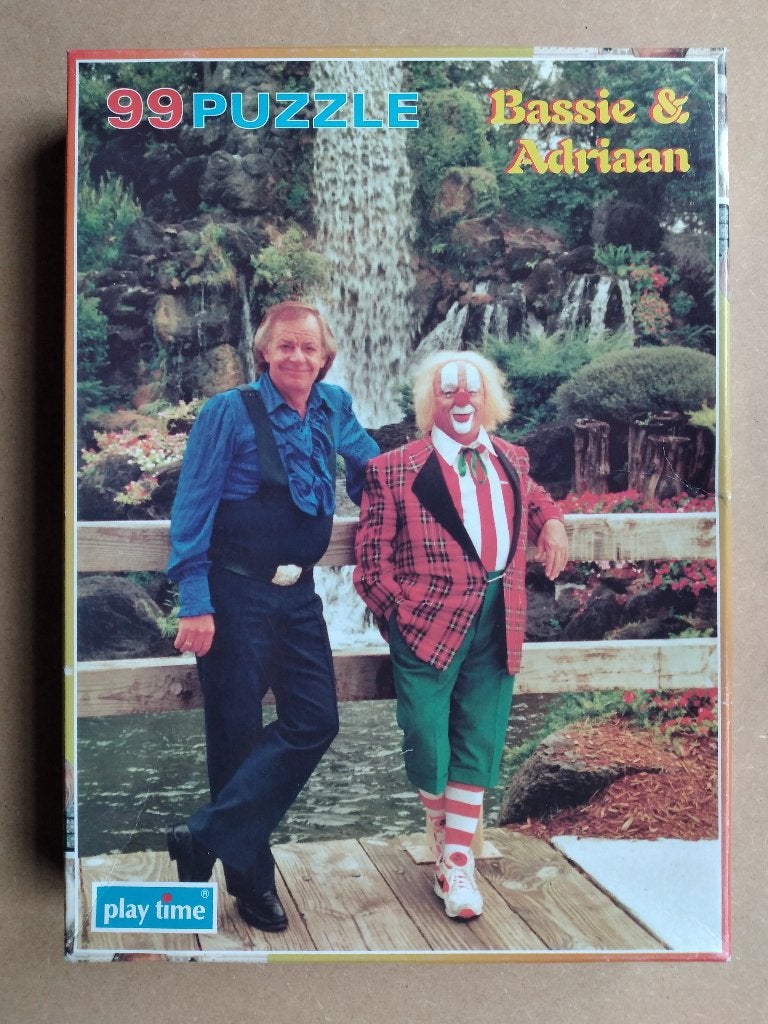 Puzzel - Bassie & Adriaan., Hobby en Vrije tijd, Ophalen of Verzenden, Minder dan 500 stukjes, Gebruikt, Legpuzzel