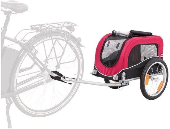 Trixie Hondenfiets karretje, zo goed als nieuw, Dieren en Toebehoren, Ophalen, Zo goed als nieuw