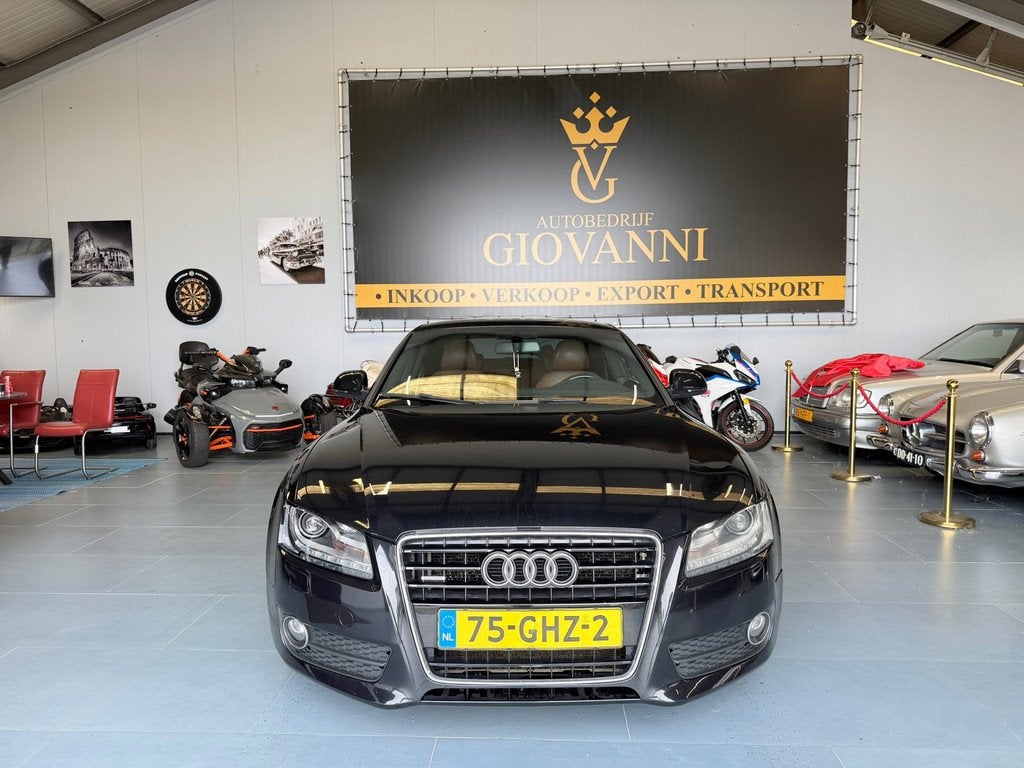 Audi A5 Coupé 3.2 FSI quattro Pro Line inruil mogelijk, Auto's, Audi, Automaat, Gebruikt, 4 stoelen, Zwart