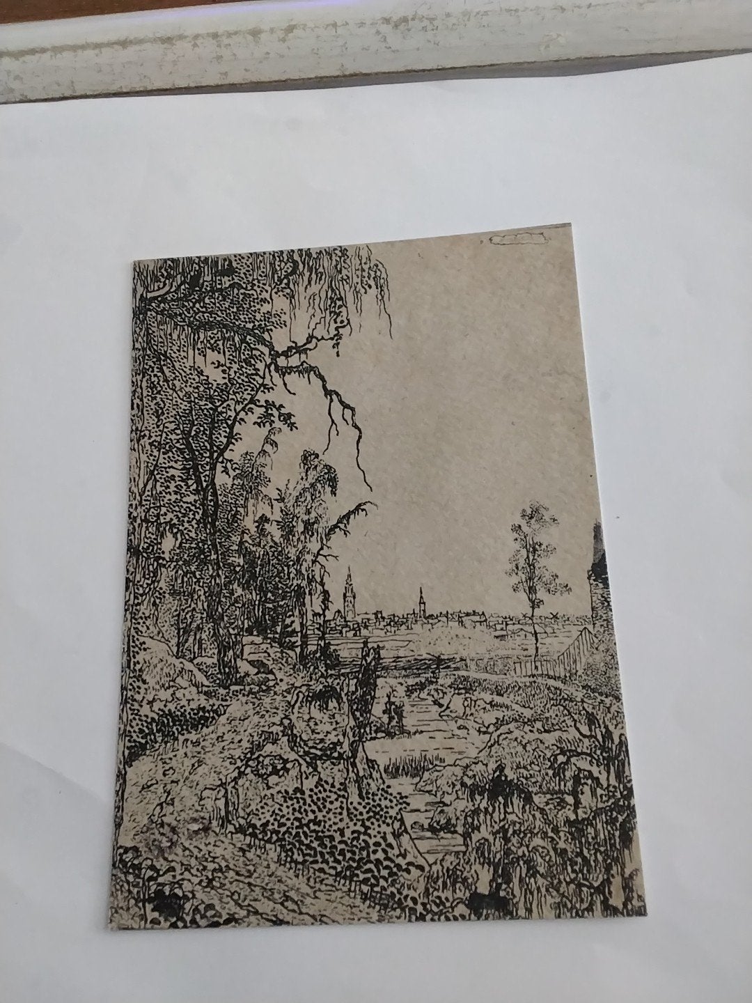 Rijksmuseum Ansichtkaart - Hercules Segers -, Ophalen of Verzenden, Voor 1920, Gelopen, Zuid-Holland