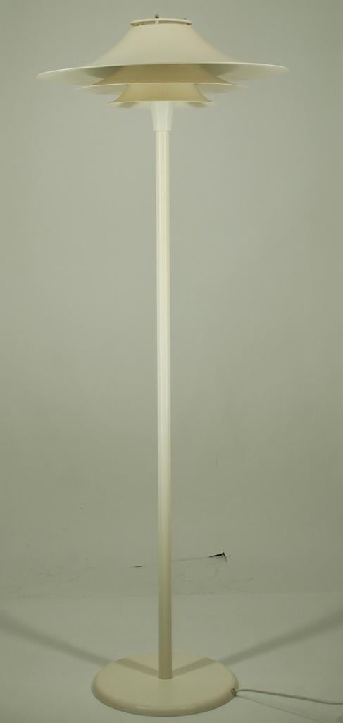 Vintage 1970's Deense Vloerlamp 395 euro, Ophalen, Gebruikt, Vintage MCM, 100 tot 150 cm