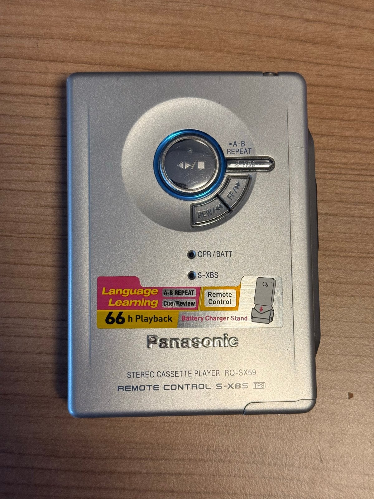 Panasonic RQ-SX59 Stereo Walkman - niet getest, Ophalen of Verzenden, Walkman