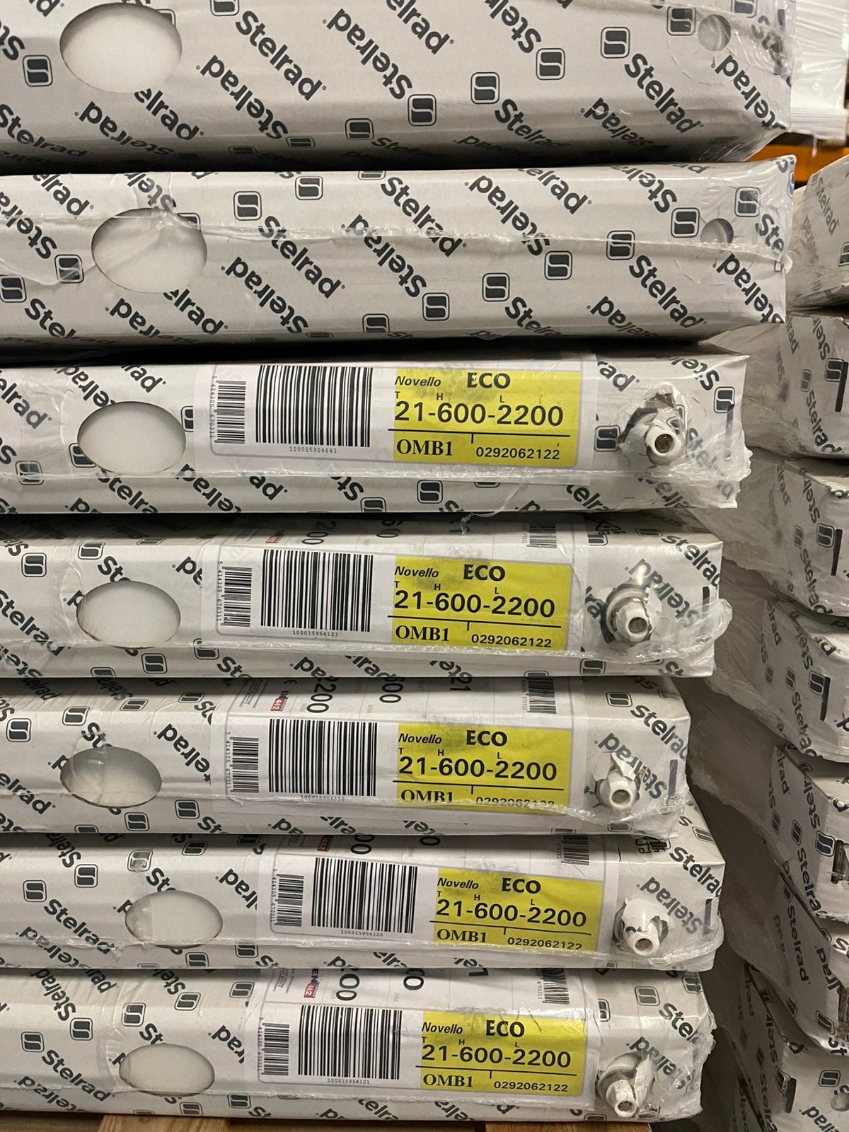 Stelrad eco radiator 40x240 50x220 60x220 t21 nu € 150 p/st, Hoog rendement (Hr), Radiator, Nieuw, Minder dan 60 cm