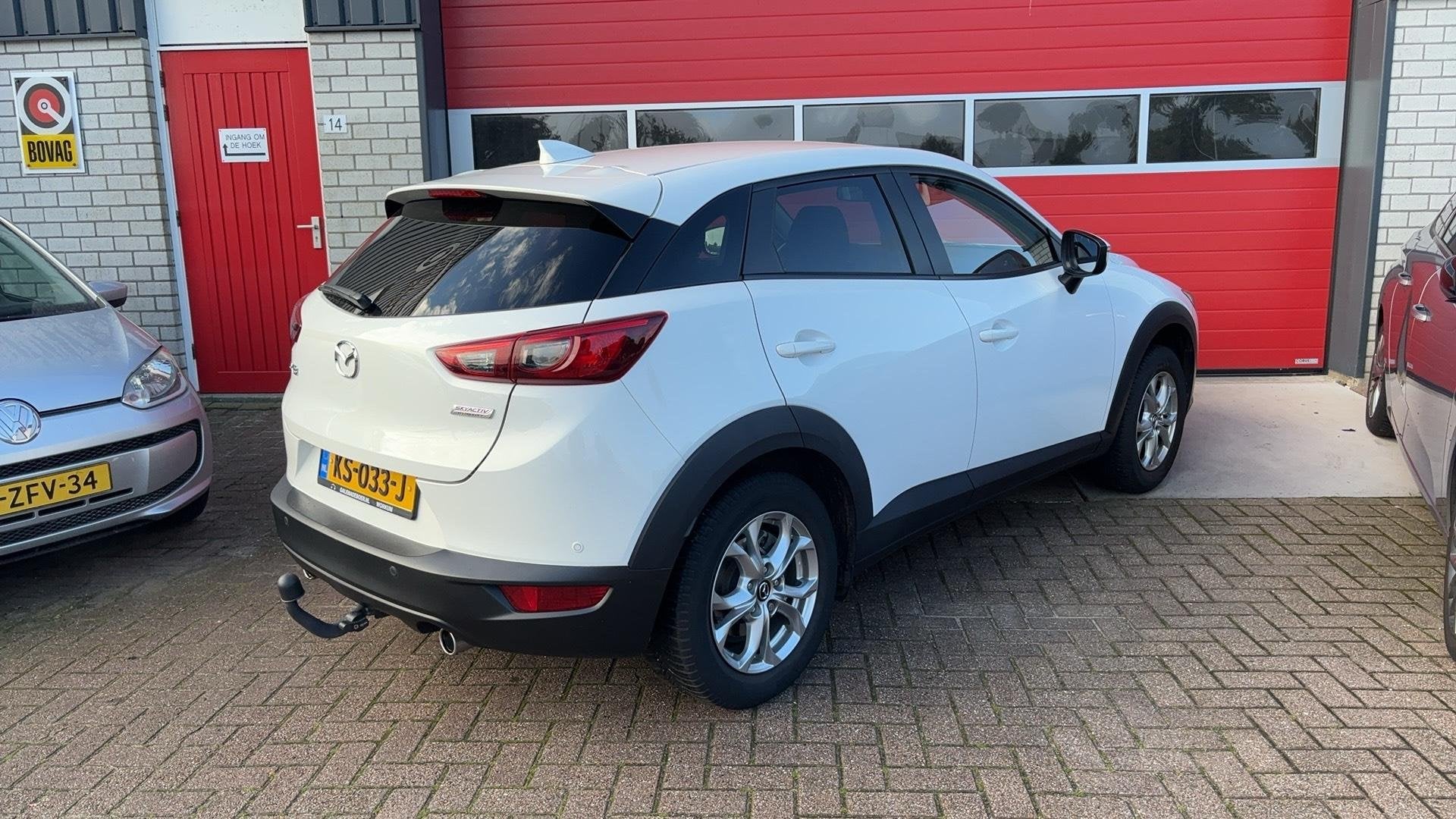 Mazda CX-3 2.0 SkyActiv-G 120 SkyLease+ TREKHAAK / STOELVERW, Auto's, Voorwielaandrijving, 1998 cc, Stof, Gebruikt