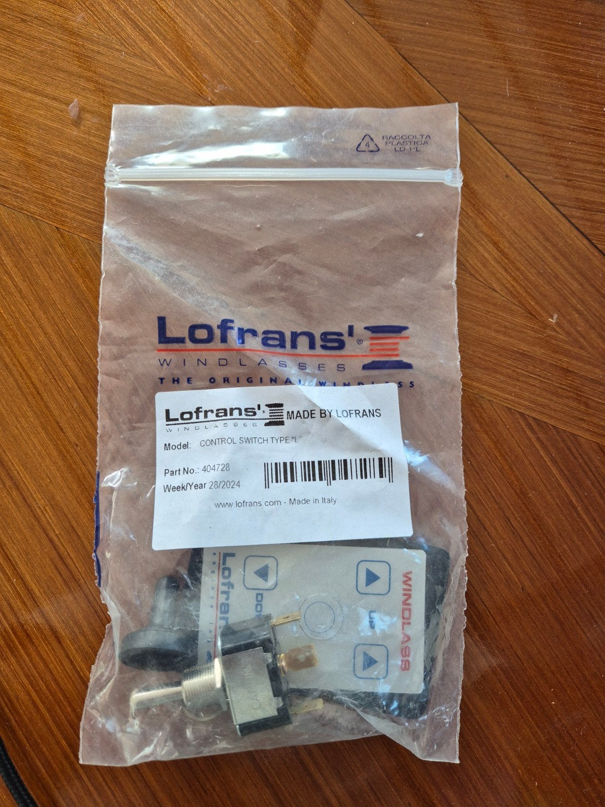 Lofrans' Ankerlier Bedieningsschakelaar Type, Ophalen of Verzenden, Nieuw, Motor en Techniek