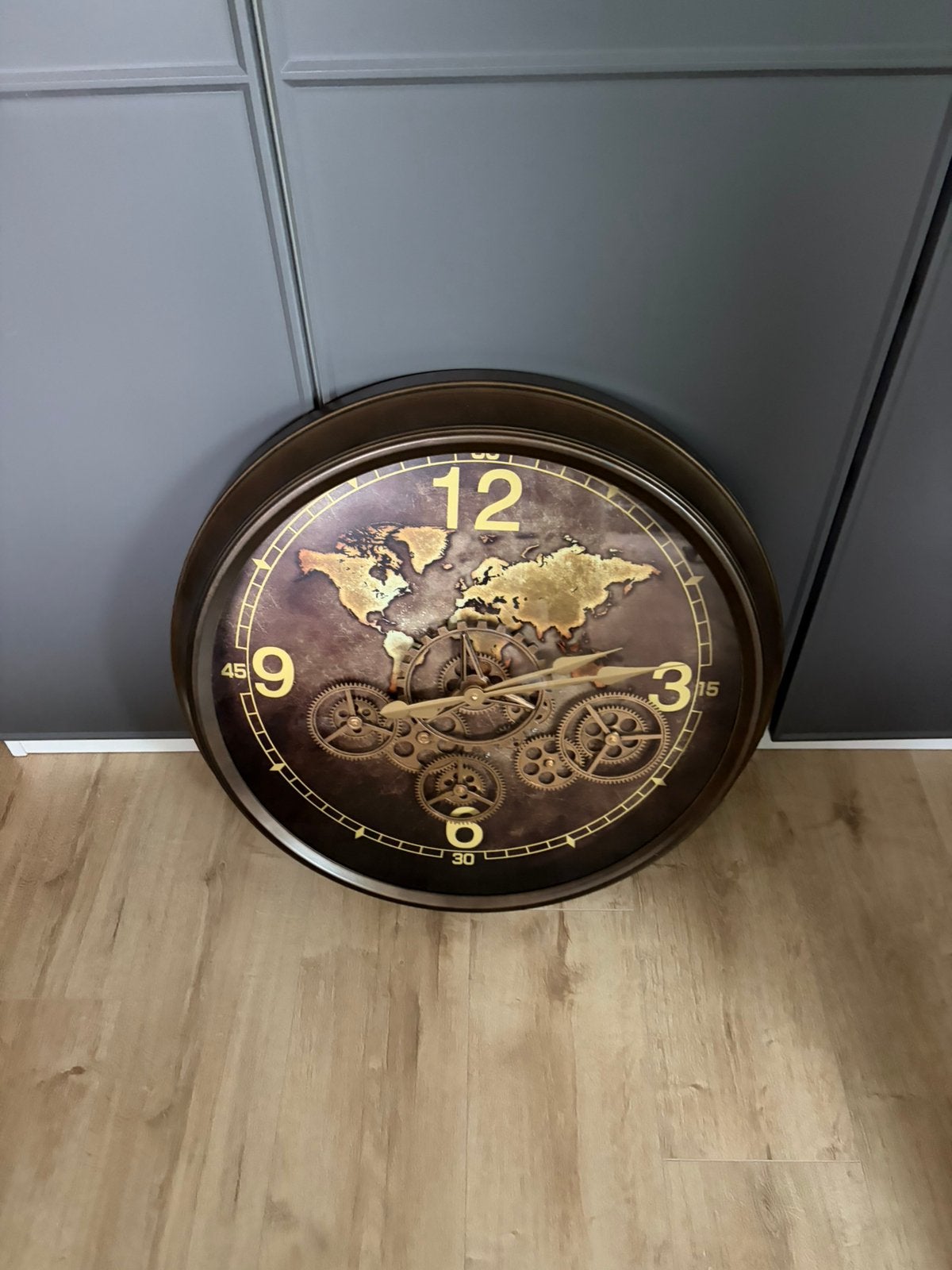 Wanklok 60 cm, Huis en Inrichting, Woonaccessoires | Klokken, Ophalen, Zo goed als nieuw, Wandklok