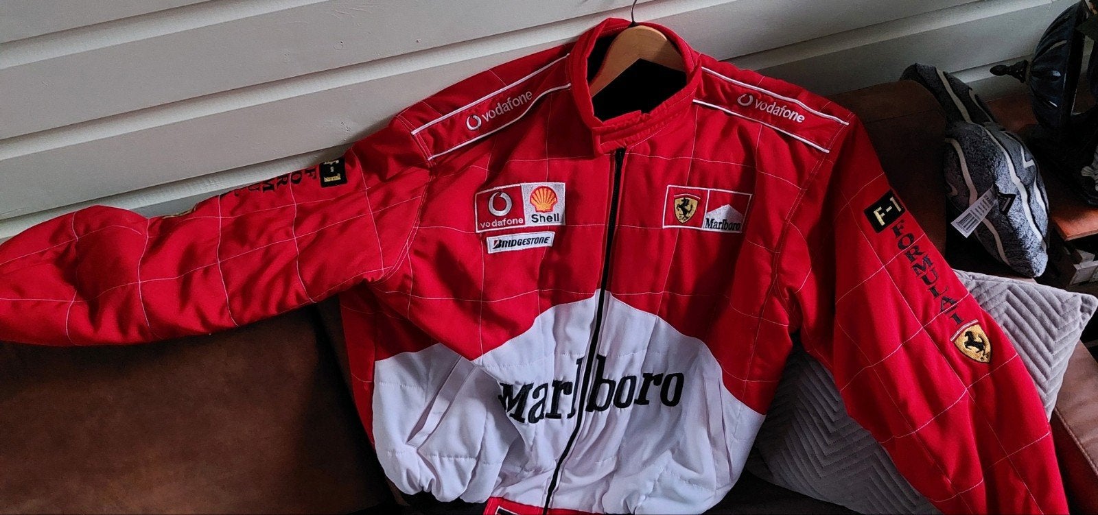 F1  Michael Schumacher marlboro jas, Verzamelen, Ophalen of Verzenden, Zo goed als nieuw, Formule 1