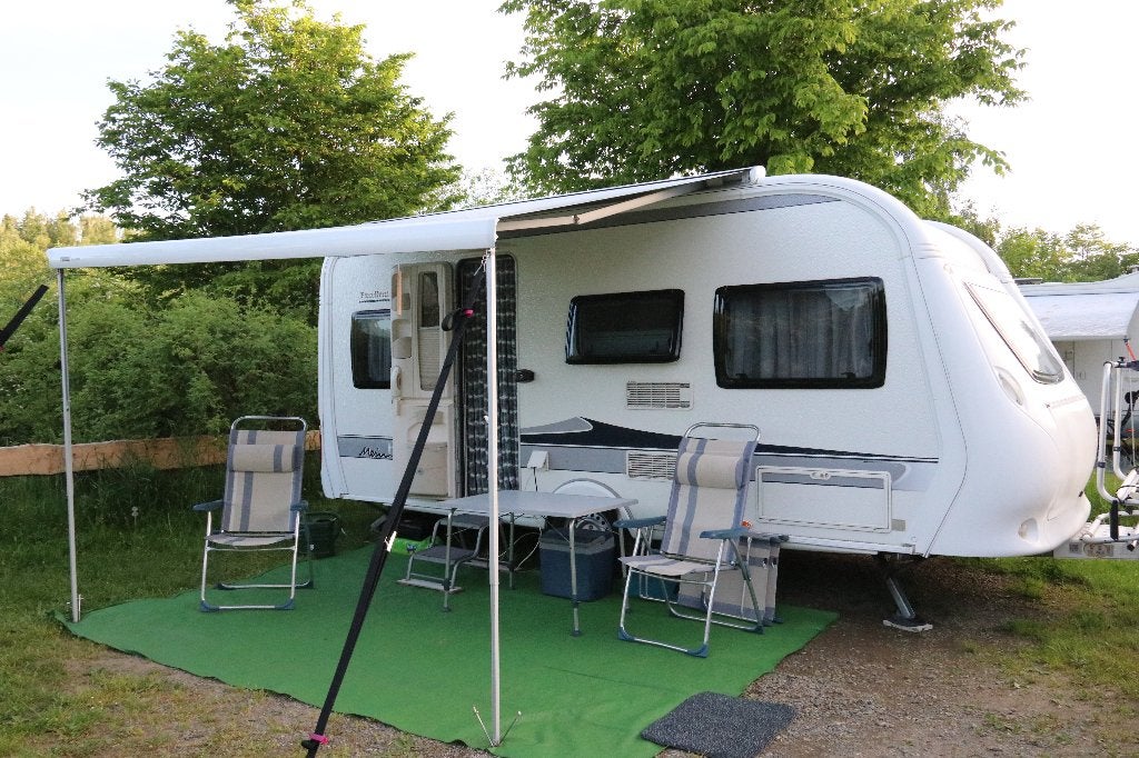 Hobby Excellent 455 UF 2011, Rondzit, Particulier, Dwarsbed, 4 tot 5 meter