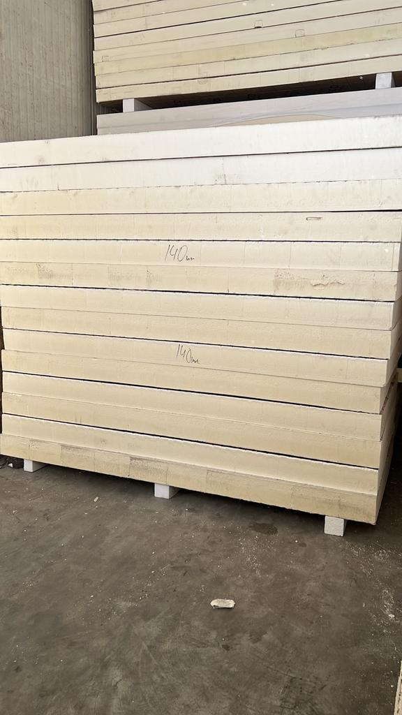 Isolatieplaten pir aluminium 140mm Betreft B- keus, Dakisolatie, 12 cm of meer, Nieuw, Ophalen of Verzenden