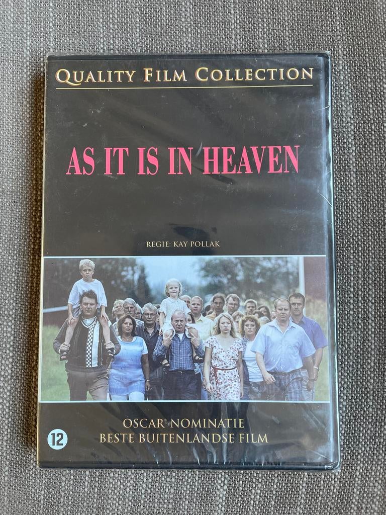As It Is In Heaven - Quality Film Collection dvd nieuw!!, Vanaf 12 jaar, Ophalen of Verzenden, Nieuw in verpakking, Waargebeurd drama