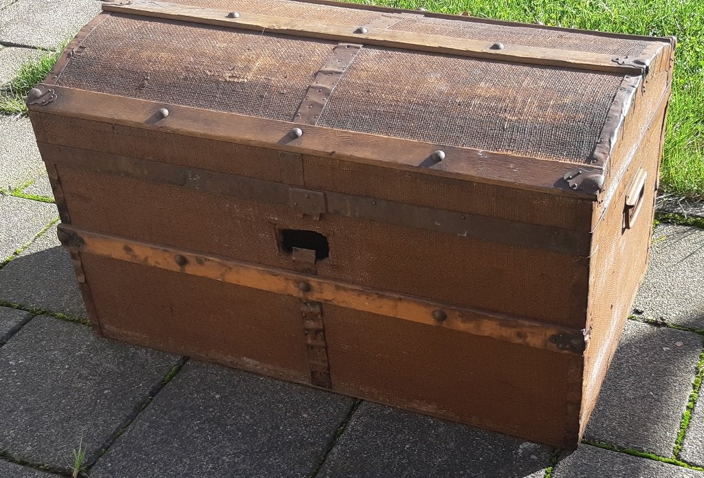 Dekenkist hout, Ophalen, Gebruikt, Overige materialen, Minder dan 50 cm