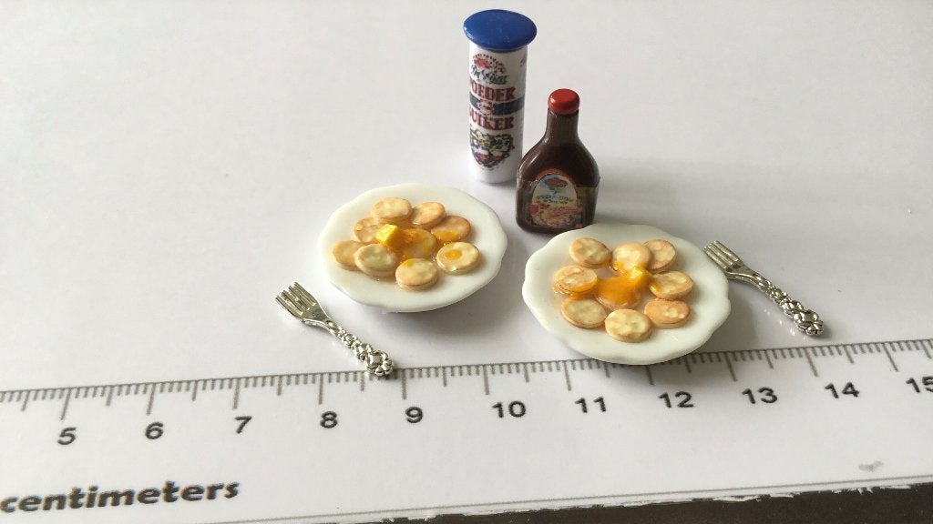 Poppenhuis miniaturen poffertjes 66, Verzamelen, Poppenhuizen en Toebehoren, Ophalen of Verzenden, Nieuw, Poppenhuis
