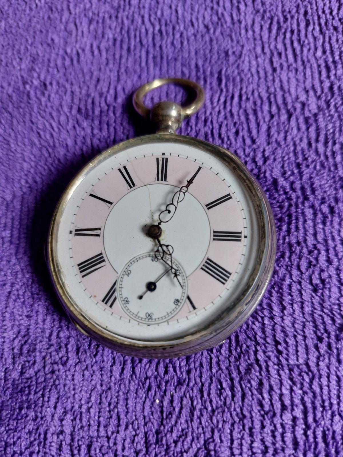 Antiek zakhorloge., Ophalen of Verzenden, Staal, Overige merken