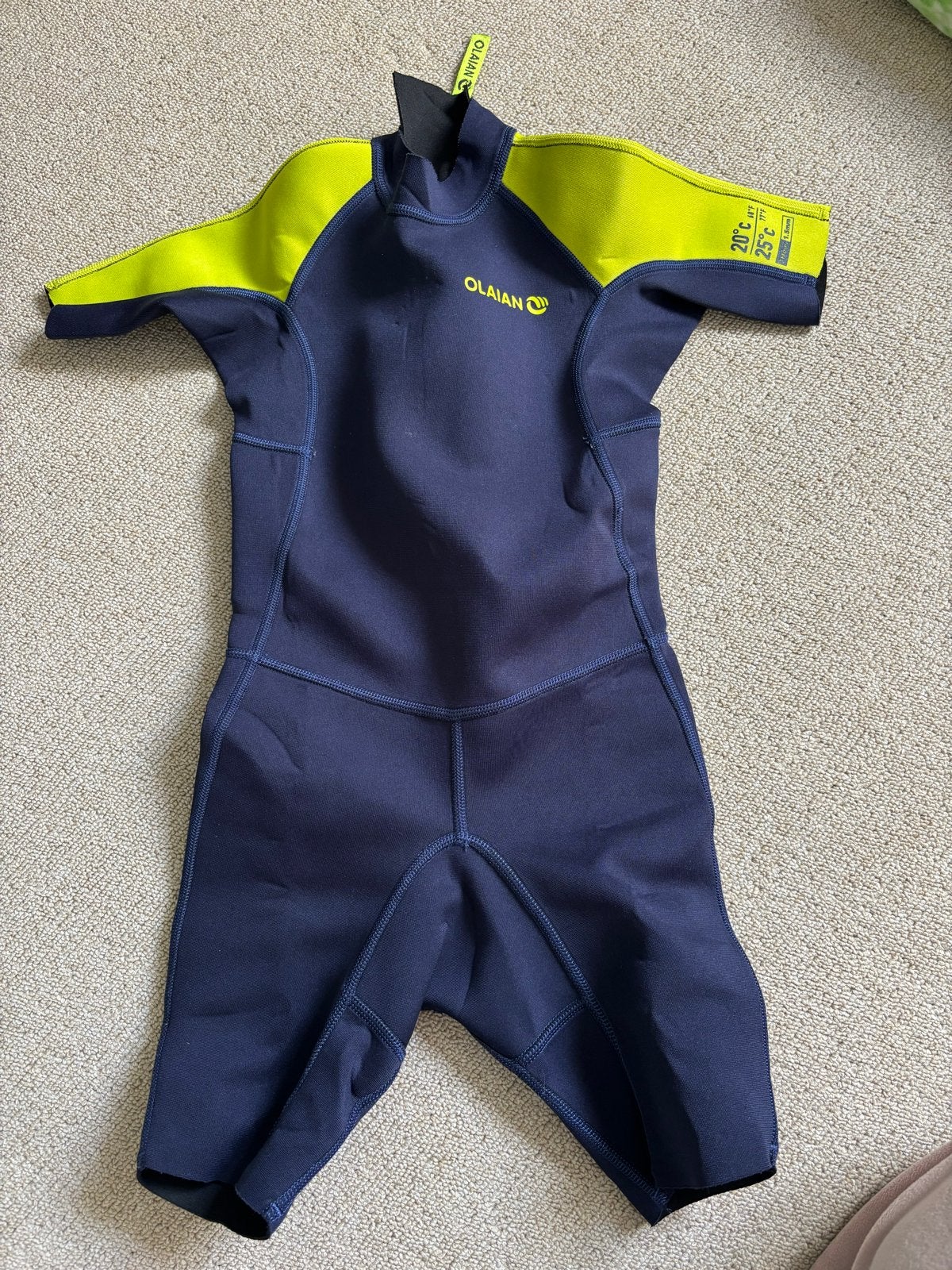 Decathlon Olaian Wetsuit voor kind - 6 jaar, Watersport en Boten, Ophalen of Verzenden, Zo goed als nieuw, Kind, Wetsuit