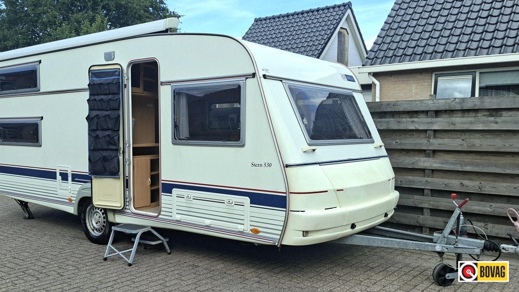 Wilk Stern 530 TK Mover, Thule Luifel, FD, Caravans en Kamperen, Overige typen, Bedrijf, Treinzit, Schokbreker