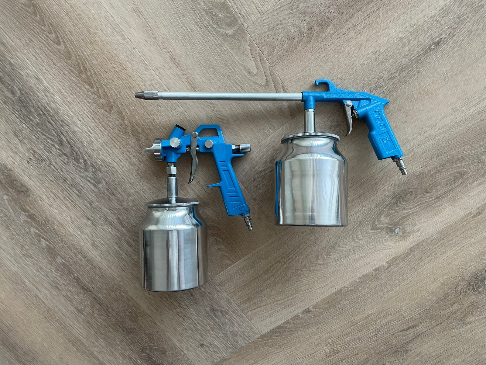 2 verfspuiten met onderbeker merk airpress, Ophalen, Nieuw, Overige typen