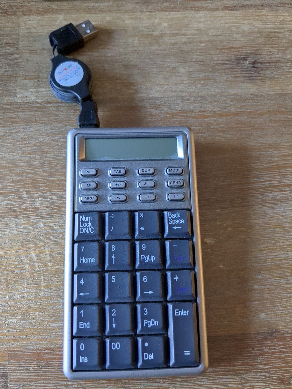 Trust 212KC Calculator Keypad - Numeriek Toetsenbord, Numeriek, Ophalen of Verzenden, Zo goed als nieuw, Trust