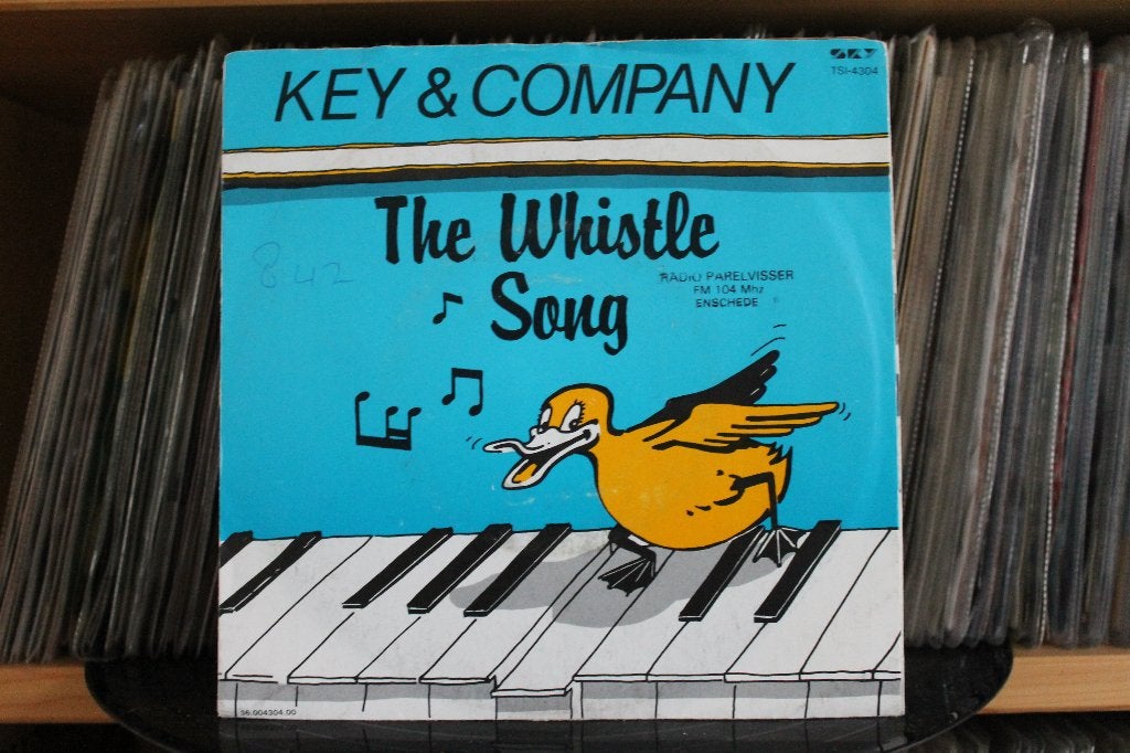 7" Single Key & Company - The Whistle Song / Dancing Duck, Gebruikt, 7 inch, Ophalen of Verzenden, Pop