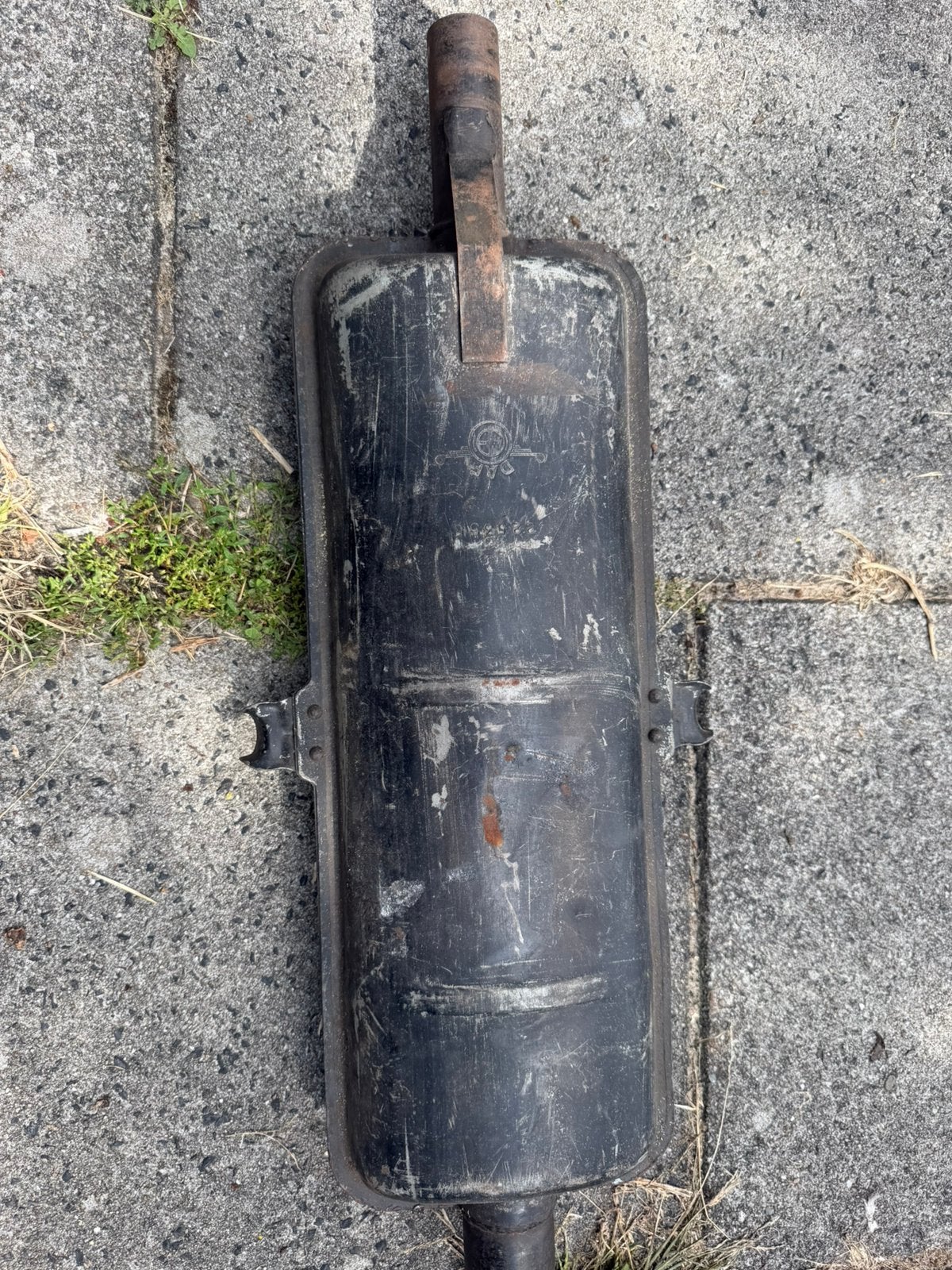 Originele daf 1300 midden demper, Auto-onderdelen, Uitlaatsystemen, Ophalen of Verzenden